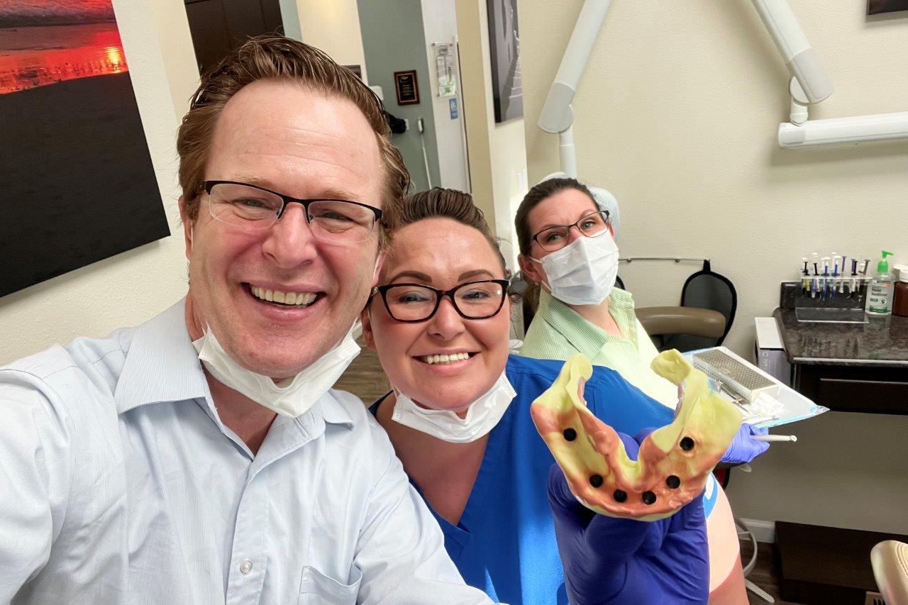 team photo with Michael Scherer