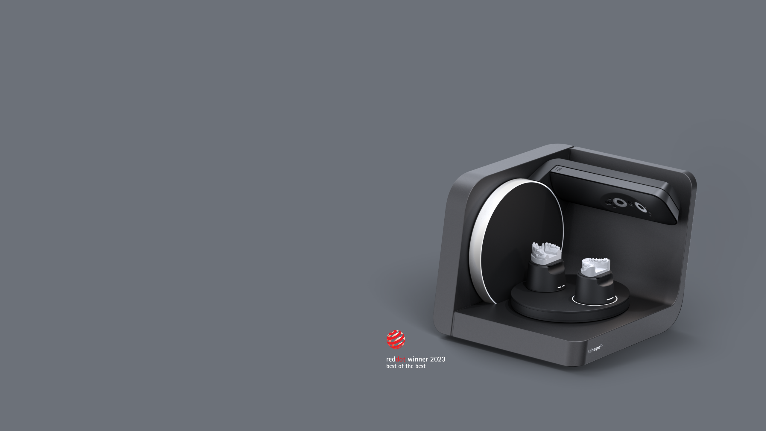 3Shape F8 lab scanner