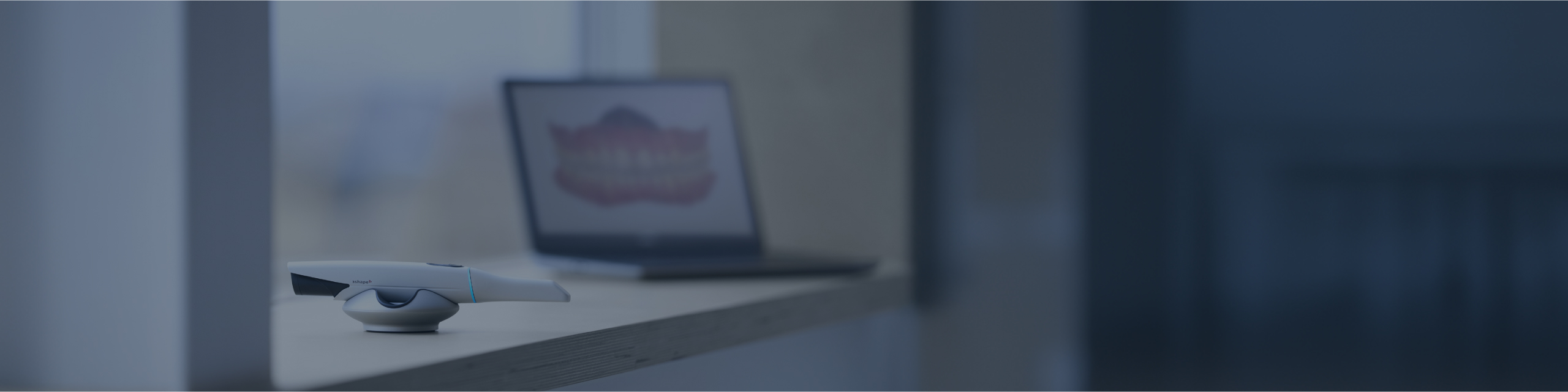 TRIOS 5 Pod and laptop