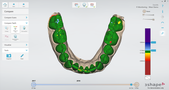 Revamped left panel interface