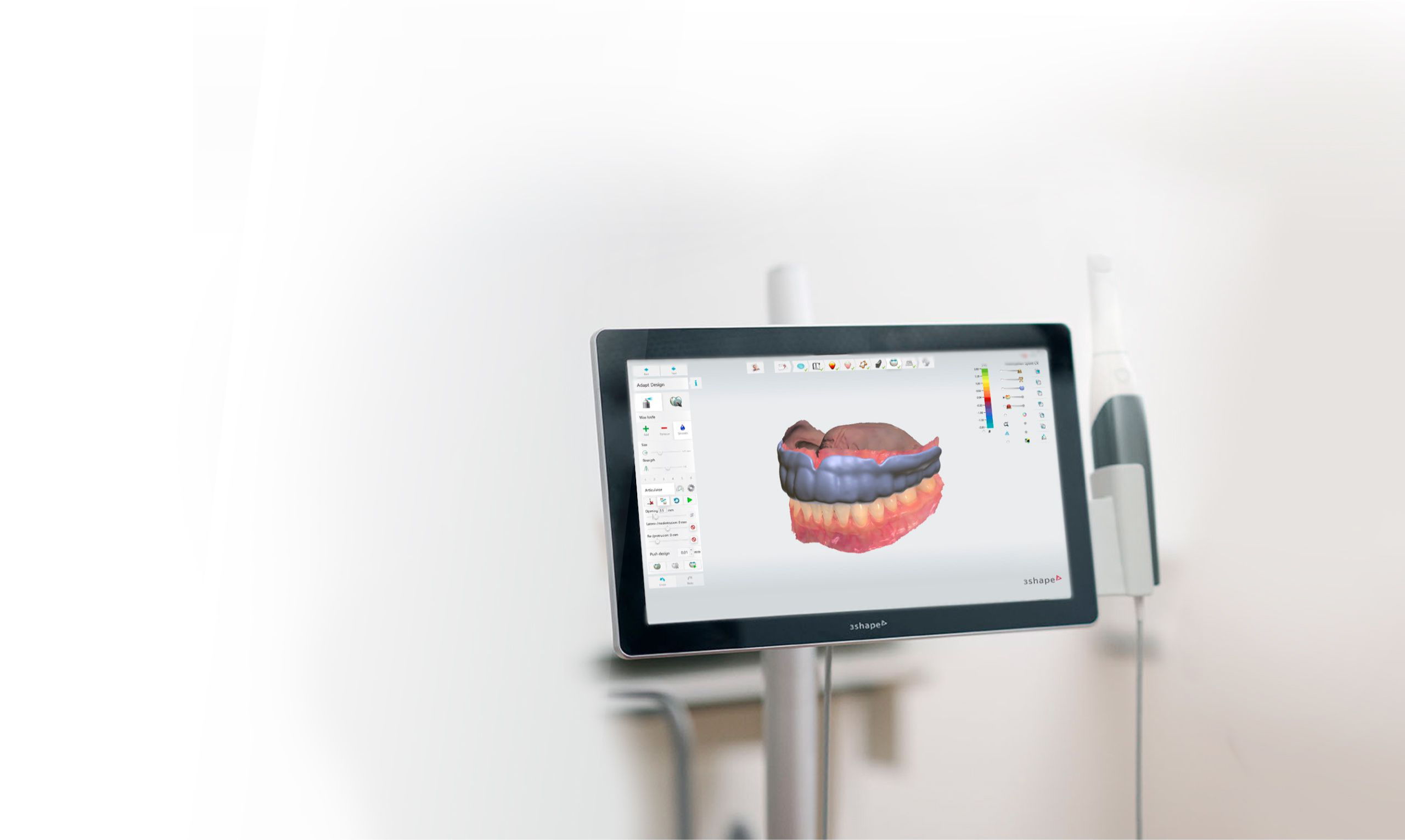 Dental System software screen view