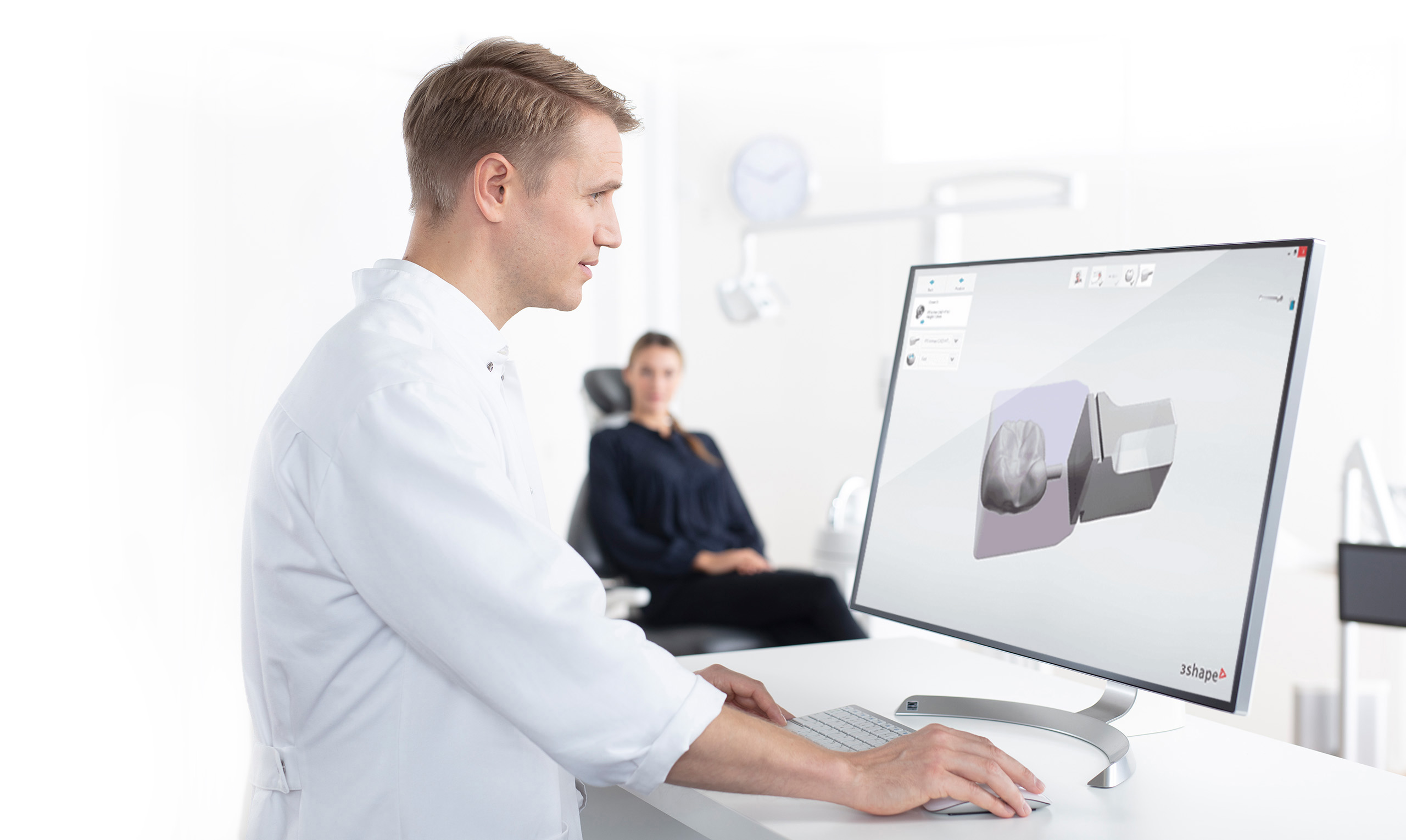 l'uso di TRIOS design studio in clinica