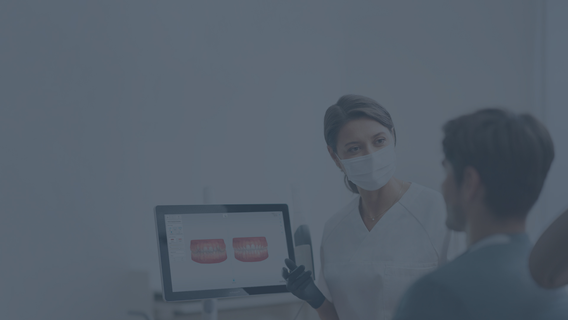 Dental consultation using digital interface